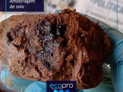 Amostragem de solo