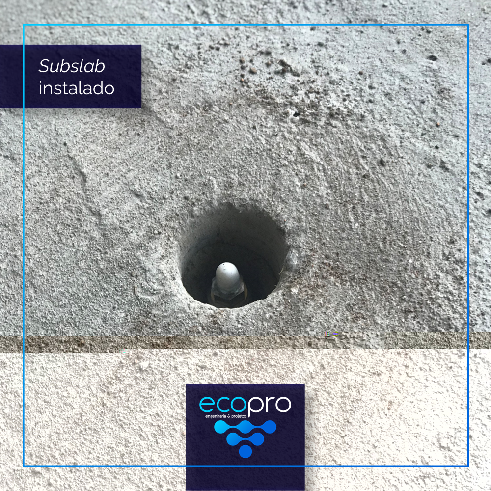 Subslab instalado