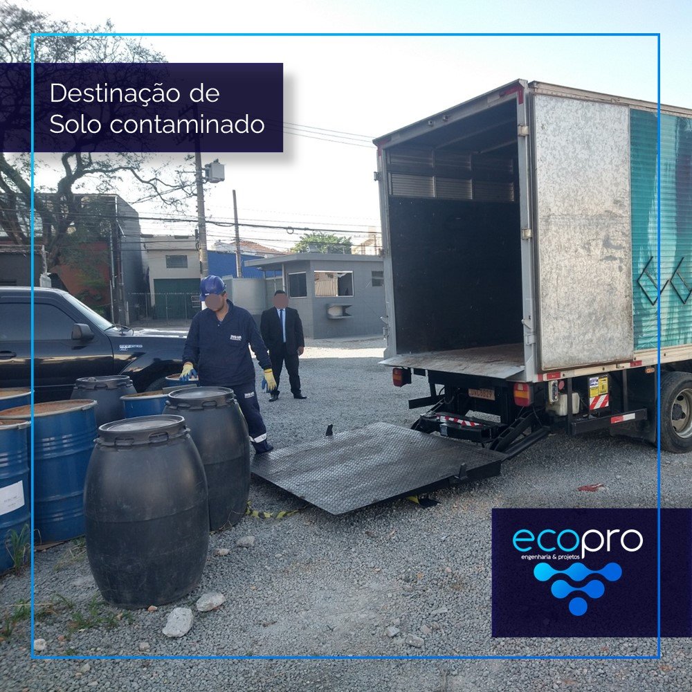 Destinação solo contaminado