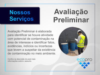 Nossos Serviços - Avaliação Preliminar